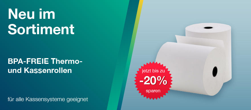 Thermorollen und Kassenrollen – BPA-frei online kaufen | tr-shop.at