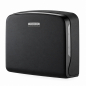 Preview: TR Premium Pure Black Handtuchspender Interfold Mini, schwarz matt
