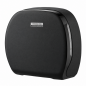 Preview: TR Premium Pure Black Jumbo Toilettenpapierspender für 1 Rolle, schwarz matt