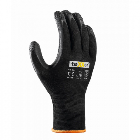 teXXor® Polyester-Strickhandschuhe, Latex