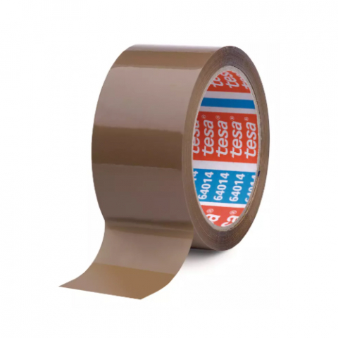 tesa pack® - Paketklebeband, PP-Qualität, 66m x 50mm, braun