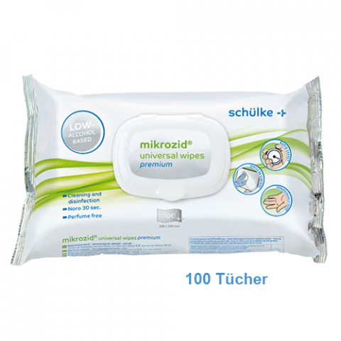 Schülke mikrozid® universal wipes Desinfektionstücher